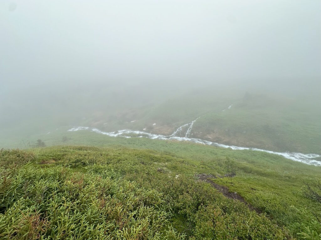 This is the creek that we crossed multiple times